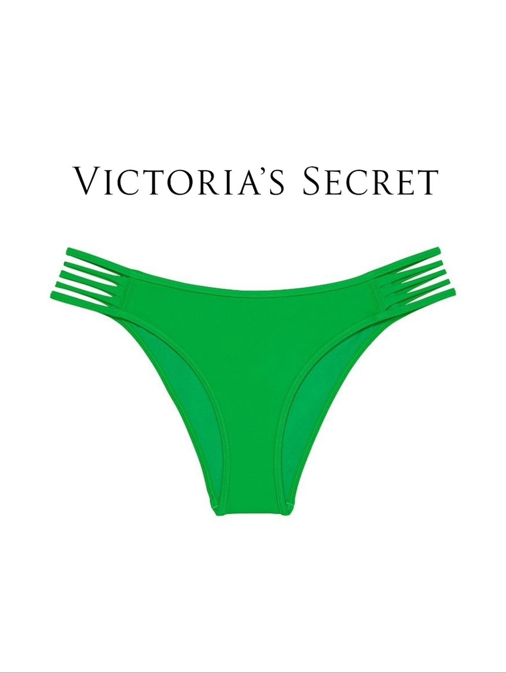 Victoria's Secret SwimVS Archives Swim Strappy Hipster Brazilian Bikini Bottom